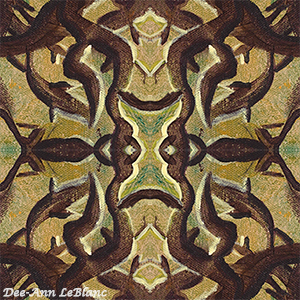 Experimental pattern tile Forest Spirit watermarked