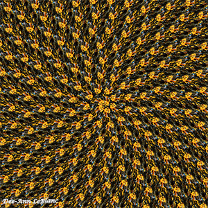 Spiral Bouquet by Dee-Ann LeBlanc original colors