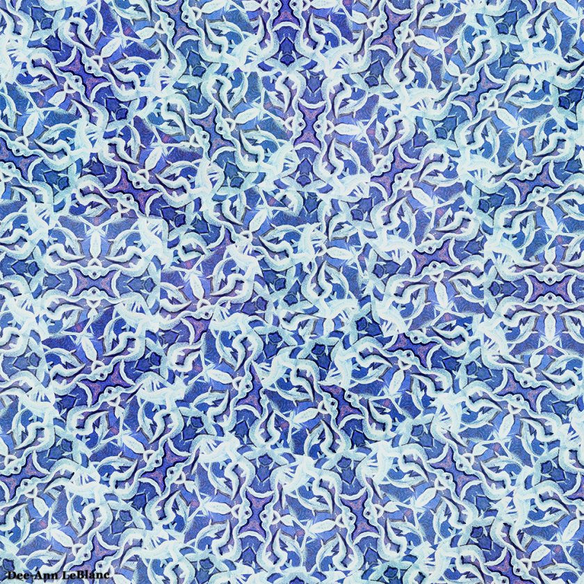 Spiral Snowflake by Dee-Ann LeBlanc