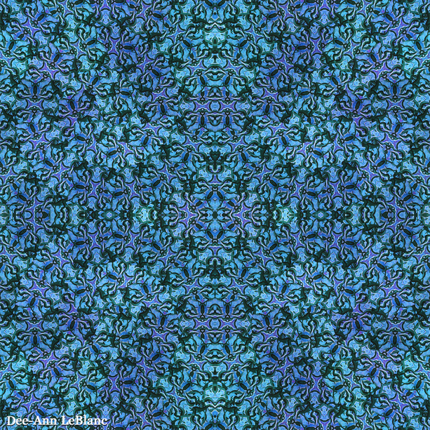 Winter Vine Starburst by Dee-Ann LeBlanc